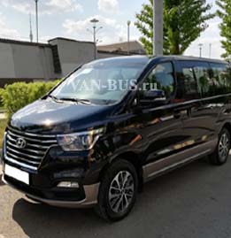 Черный Хендай Старекс H-1